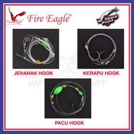 (1's) Fire Eagle Jenahak Kerapu Pacu Hook Fishing Matakail Pancing