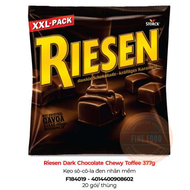 Kẹo Sô-Cô-La Đen Nhân Mềm Chewy Toffee Riesen 231g 377g
