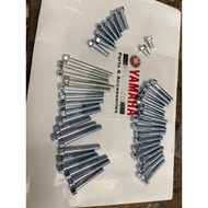 Yamaha lc 135 lc135 Engine Screw Cover Enjin Skru Full Set screw casing engine t8