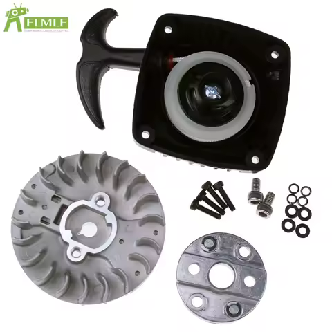 Easy Pull Starter and Flywheel with Claw for 1/5 HPI ROFUN Rovan KM Baja 5B 5T 5SC Losi 5ive-T FG Go