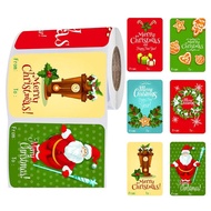 Christmas Tags Stickers Christmas Roll Stickers 250 PCS Christmas Gift Tag Stickers Self-Adhesive Name Tag Stickers for Decorative Presents Christmas Labels safety