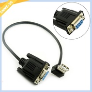 <SNME⭐>R 32 DB9 Female to USB 2.0 Female Serial Cable Adapter Converter 9.8inch 25cm