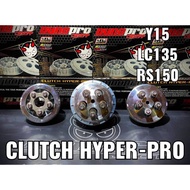 DYNOPRO CLUTCH HYPER PRO CLUTCH - Y15ZR V1/V2 / Y16 / LC 135-4S / RSX 150/ RS 150R V1/V2 (100% DYNOPRO ORIGINAL PARTS)