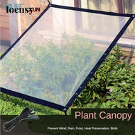 [Ioensy] Garden Plant Flowers Canopy Rain Sunshade Cover Sunblock Household 1x1m
