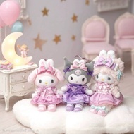 Sanrio Cloth Keychain With Gothic Style Outfit 3 Designs Available