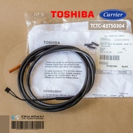 TOSHIBA TCTC-43T50304 SENSOR HEAT EXCHANGER เซ็นเซอร์คอยล์ร้อน เซ็นเซอร์น้ำแข็ง แอร์โตชิบา/แคเรียร์ 