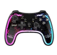 Gamepad controller ipega wireless bluetooth wired type-c turbo rgb w/ telescopic for pc cpu andorid 