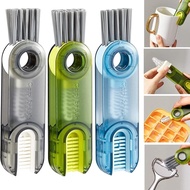 Vacuum Cup Cover and Groove Rubber Ring Cleaning Brush / Milk Bottle Cleaning Brushes / 3 in 1 360 °