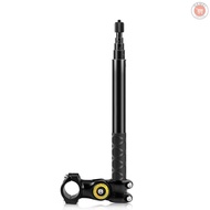 Motorcycle Bike Selfie Stick Handlebar Mount Camera Bracket 27.9cm-113.5cm Adjustable Length with 1/4 Inch Screw Replacement for INSTA360 X2/X3  G&amp;M-2.20