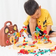Assembling engineer toy set - screwdriver toy - For children from 3 years old