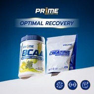 [Set คู่สุดคุ้ม] PR1ME BCAAs Plus Lemon Lime 450G. + Creatine Monohydrate 300G. -ไพร์ม บีซีเอเอ เลม่