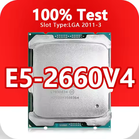 Xeon E5-2660V4 CPU 14 nm 14 Cores 28 Threads 2.0GHz 35MB 105W processor LGA2011-3 for X99 server mot