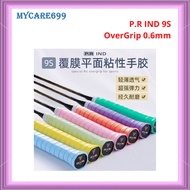 PRIND 9S Badminton Grip 𝗔𝗻𝘁𝗶 𝗦𝗹𝗶𝗽 Overgrip Pelapik Raket Badminton Serap Peluh Tahan Lama MY