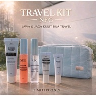 NFG Travel Kit Skincare Set Mini (Cleanser, Sunscreen, Moisturizer) Travel Size