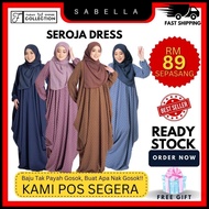 Seroja Dress/Clara Jubah ironless by SABELLA