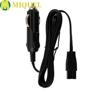 MIQUELZA Car Refrigerator Lead Cable, DC 12V 2m Mini Fridge Lead Plug Wire, Cool Box Replacement Wir