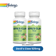 REDUCE JOINTS PAIN  & INFLAMMATION - Solaray Devils Claw [Twin Pack] - 2x100 Capsules