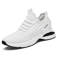 Spring Inner Heightening 10cm8cm6cm Men's Shoes Sports Mesh Shoes White Men's Casual Heightening Sho