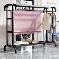 Balcony drying rack floor household clothes drying rack indoor cool clothes removable bedroom clothe