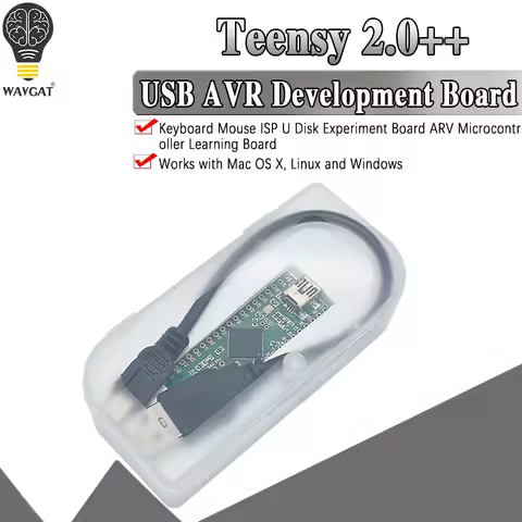 Teensy 2.0++ USB AVR Development Board ISP U Disk Keyboard Mouse Experimental Board AT90USB1286 For 