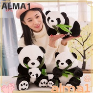 ALMA 9/10/12/16cm Plush Panda birthday Soft cloth Toy Lovely Bear Present Doll