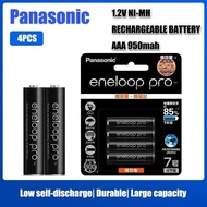 Panasonic Eneloop Pro AA / AAA Rechargeable Battery 1.2V Ni-MH NiMH 2500mAh 950mAh 4 Cells