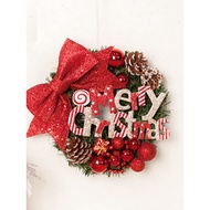 Christmas wreath 30 40 50cm Korean Christmas doorring mall hotel window ornaments Christmas decorati