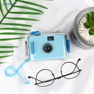 JOSALEM Waterproof Lomo Camera, Waterproof Reusable Children Retro Camera, Mini Retro Colorful 35mm 
