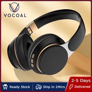 Vocoal Over the Ear Headphone with Microphone Bluetooth Headset Wireless Headphone Bluetooth Headphones Foldable Bluetooth Gaming Headset with Mic Earphone Bass Noise Cancelling
