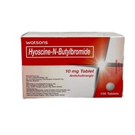 WATSONS GENERICS WATSONS GENERICS Hyoscine-N-Butylbromide 10mg Tablet Sold Per Piece (Expiry: Dec 20