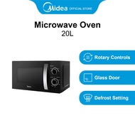 Midea MM720CJ9 Black Mechanical Microwave Oven, 20L