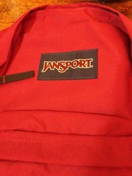 JANSPORT 後背包，經典校園背包，大學包，酒紅色背包
