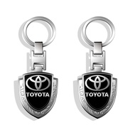 3D Metal Car Styling Keychain For Toyota Chr rav4 Yaris prius avensis Corolla Camry Car Key Chain Key Rings Accessories