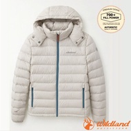 [WildLand] Men Warm Windproof Down Jacket Detachable Hooded 700FP Coat Snow 0B32102