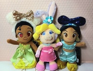 迪士尼nuiMOs換衫公仔#花木蘭＃青蛙公主＃茉莉公主＃豬小姐~衣服，配件~