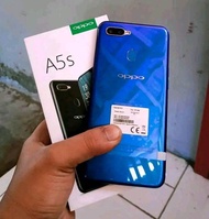 Handphone Oppo a5s second masih mulus garansi resmi ORI Indonesia