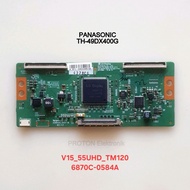 SONY LAYAR Tikon Smart LED TV screen 43" 49" 55" LG Display V16 55UHD TM120 v0.6 6870C-0584A Halogen