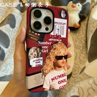R ROSIE Collage Style Apple 17 Phone Case iPhone16 Film 2 in 1