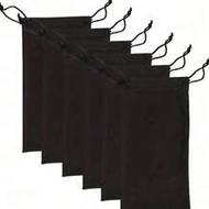 1/6/8/12/18/24/50/80/100pcs Drawstring Eyeglass Pouches, Regular Eyeglass Bags, Dust-Proof Glasses C
