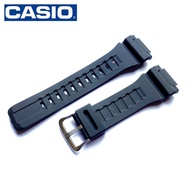 HITAM Casio G-Shock W-735H Casio AQ S810 Black Watch strap