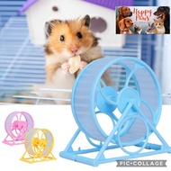 【HAPPY PAWS PET】Small Animals Hamster Toy Hamster Sports Running Wheel Pet Cage Toy Exercise Wheels