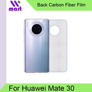 Back Screen Protector Film (Carbon Fiber) for Huawei Mate 30 (Not Tempered Glass)