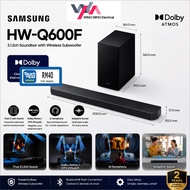 Samsung HW-Q600F/XM 3.1.2ch Soundbar Dolby Atmos DTS:X Q-Symphony HDMI eARC