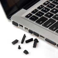Macbook A1425/A1502/A1398/A1370/A1465/A1369/A1466 Anti Dust Silicone Rubber Port Plugs