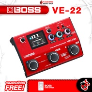 รับส่วนลดสูงสุด 100.- ส่งด่วนกทม.&ปริ Boss VE22 สี Red เอฟเฟคร้อง Boss VE-22 Vocal Performer Effect