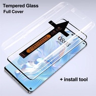 Full Curved Cover Tempered Glass For Huawei P70 Pura 70 Ultra/Pro+ P60 Art P40 Pro+ P30 P50 Pro Mate