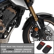 For Honda CB650R CBR650R 2019-2024 Rear CB650F Motorcycle Front Rear Tire Fender Mudguard Extender E