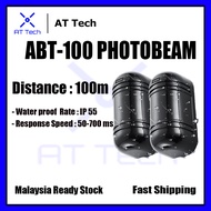 AT_Tech ABT-100 PHOTOBEAM 100m DUAL ALARM SENSOR HOUSE ALARM SENSOR BARRIER ALARM SENSOR