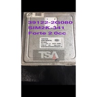 ECU KIA FORTE 2.0 6 SPEED - 39122-2G080 (SIM2K-341) OFF IMMO PLUG & PLAY