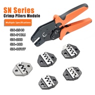 SN Crimp Pliers Jaws Plug Tube DuPont Insulated Non-Insulated Terminals 01BM/2549/28B/48B/06WF Jaw C